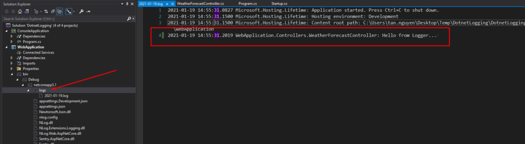Top logging frameworks for .NET applications & the best config tips view
