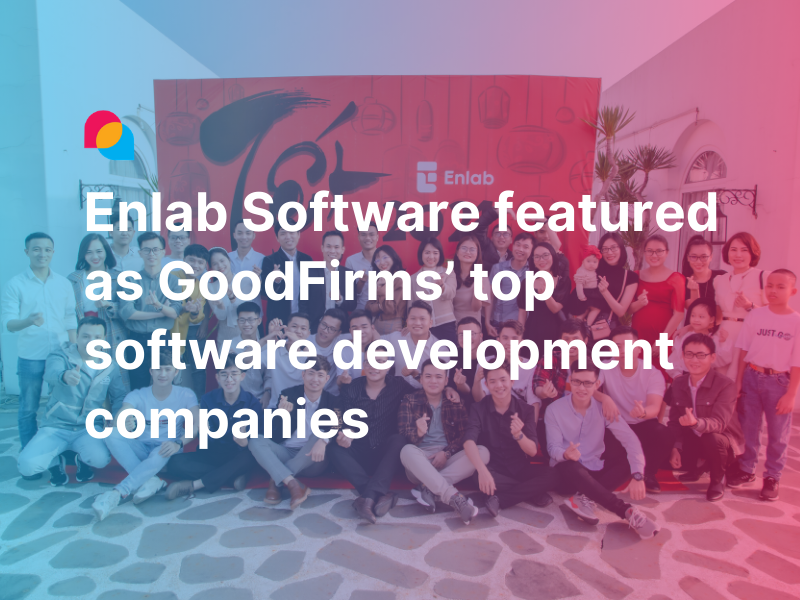 Enlab Software featured as GoodFirms’ top software development companies