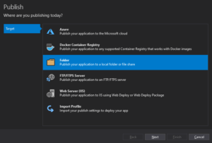 How to build and deploy a three-tier architecture application with C Sharp.