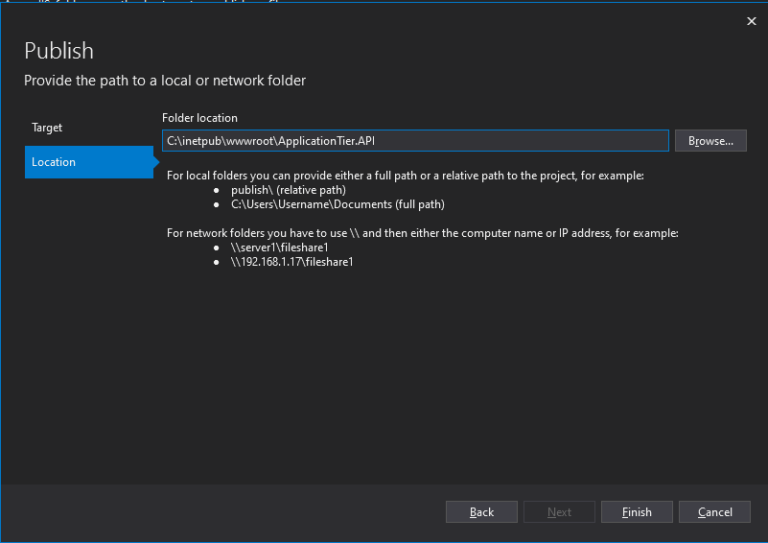 How to build and deploy a three-tier architecture application with C Sharp.