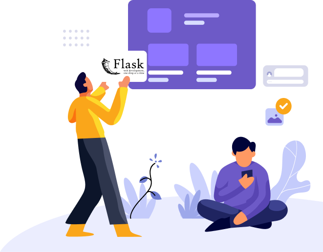 Flask development app